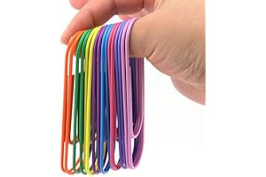 RuiLing 40-Pack 4 Inches Mega Large Paper Clips