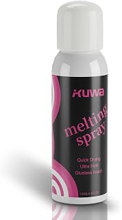 Kuwa lace Melting Spray,lace Bond Adhesive Spray,Melting Spray for lace Wigs,lace Melting Spray for glueless wigsmelting Spray 4.4 oz / 130ml -Strong Natural Forming Hold
