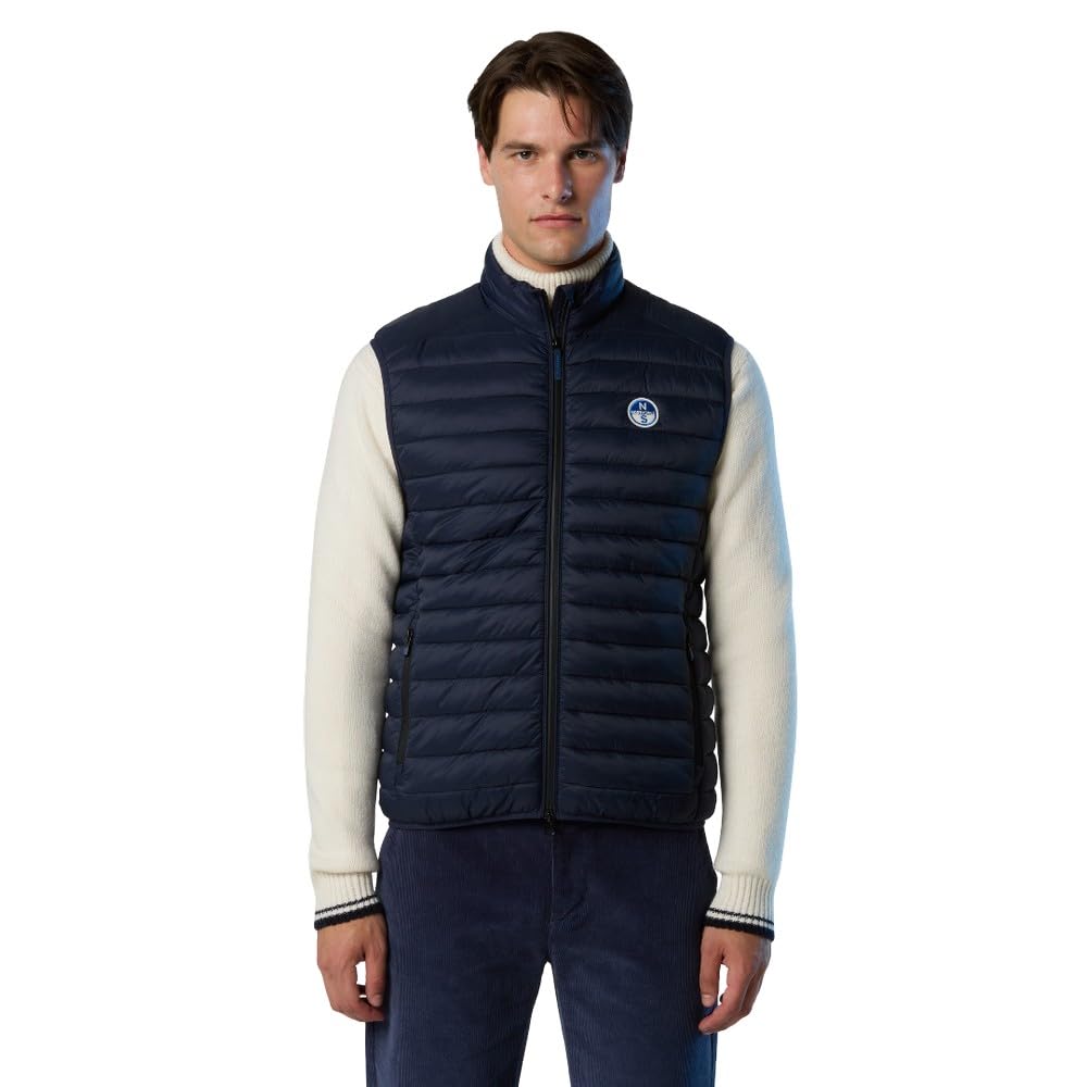 NORTH SAILS Gilet Zephyr Ultralight Uomo in Nylon Riciclato con Finitura DWR