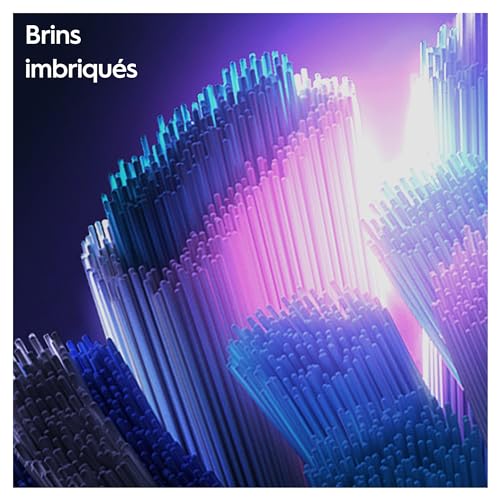 Brossettes de rechange ORAL B iO Ultimate Clean Lot de 8 Élimination plaque Brins imbriqués - vue 4