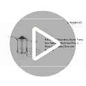 Image of RAJWADI Stainless Steel Press Sev Sancha Machine /Press Muruku Maker /Dab sev Sancha