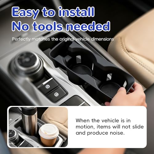 Inserto portavasos Auovo para Ford Explorer 2020-2024 miniatura 2