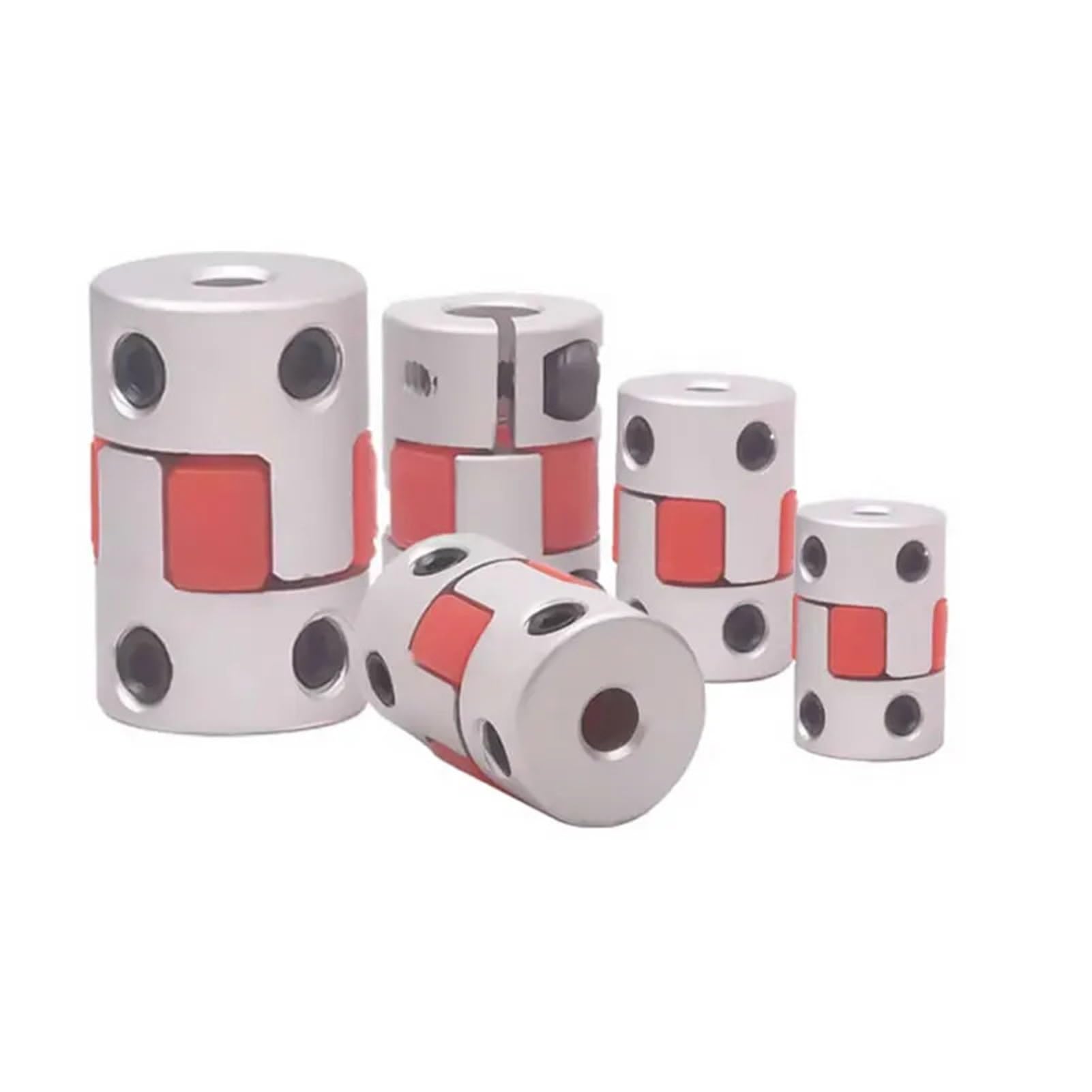 Compatible avec les coupleurs de moteur pas à pas for machine de gravure en étoile à couplage prune D65 L110, trous intérieurs 18/19/20/22/24/25/28/30/32/35/38 mm(22-28)
