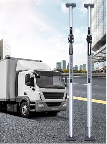 Barre de retenue télescopique contre les chutes de colis pour plateau de camion