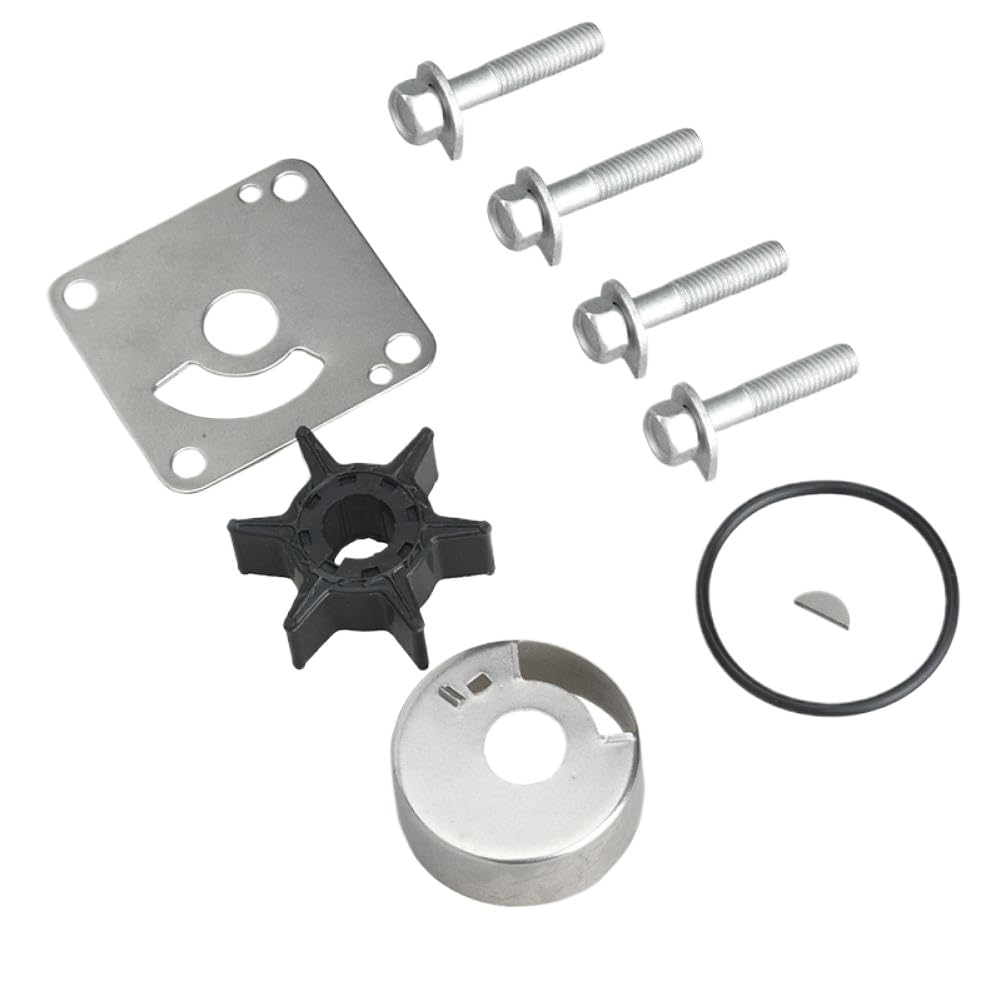 Kit Girante Pompa Acqua 6L2-W0078 Compatibile Con Fuoribordo 2 Tempi 20HP | Adatto per l'unità inferiore di motore fuoribordo da 25 CV; Sostituisce 18-3431, 6L2-W0078-00, 6L2W0078