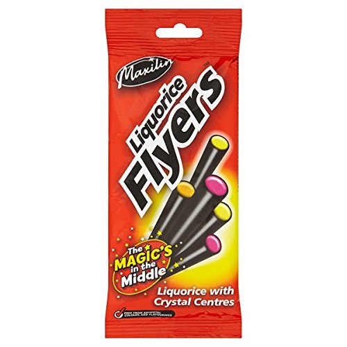 Maxilin Liquorice Flyers 90g (Pack of 12 x 90g)