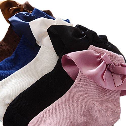 Colorful Childhood Baby Socks Toddler Girls Princess Ruffles Short Socks (2-4T(M), Style A) #TOP2