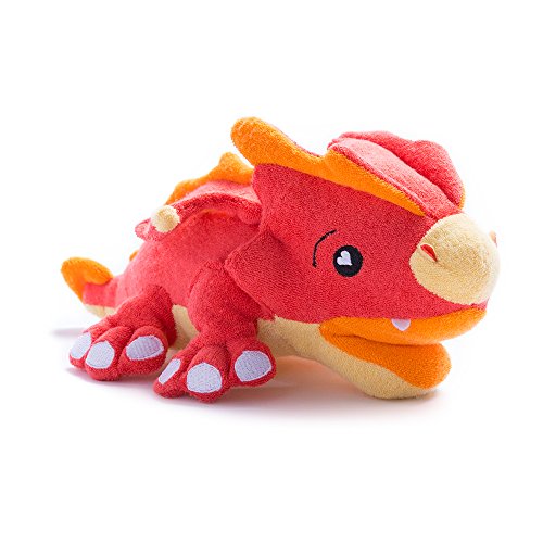 SoapSox Kids Exfoliating Bath Scrub (Scorch The Dragon) Soft Animal