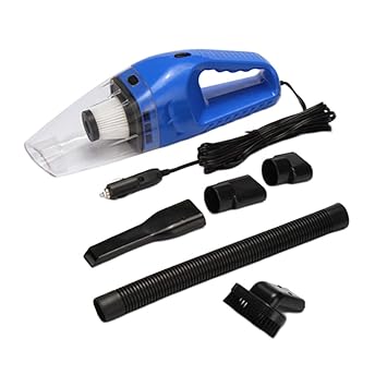 Street27 120W 12V Handheld Car Vacuum Cleaner Lightweight Handheld Vacuum Blue