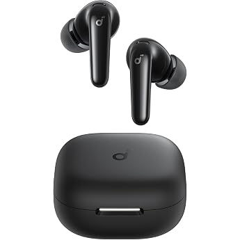 soundcore P31i by Anker, Adaptive Noise Cancelling in Real Time, Hi-Res Sound, Wireless Bluetooth Headphones, Translation Hea