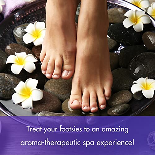 Spa Redi - Detox Foot Soak Pedicure And Bath Fine Salt, Lavender And Wildflower, 128 Oz - Made With Dead Sea Salts, Argan Oil, Coconut Oil, And Essential Oil, Hydrates, Softens And Moisturizes #TOP2