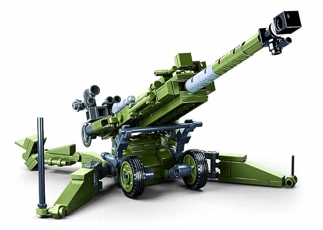 Foto 2 de 5 de Sluban Model Bricks - M777 Howitzer 258pcs
