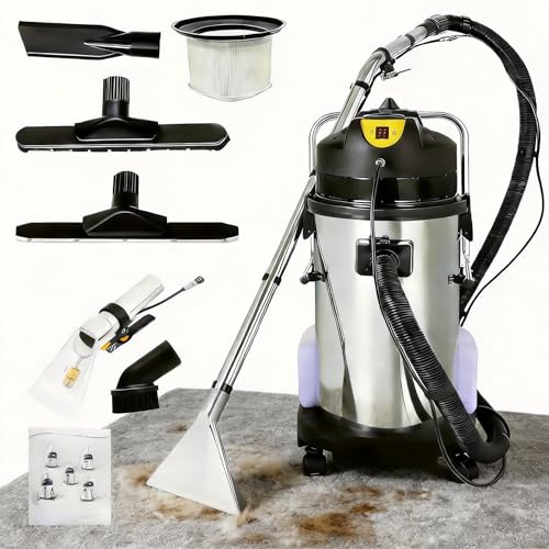 Commercial Carpet Cleaning Machine with Vacuum & Extraction