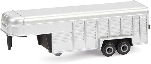 Miniatura 2 de TOMY 164th Collect N Play Ag Remolque de ganado 5 rueda