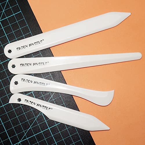 Enjoy Myself 7Pcs Bone Folder And Scoring Tool, Paper Folding Tool, Bone Origami Creaser For Scrapbooking Card Making #TOP5