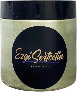 Ezgi Sertcetin Premium Art Sand | Craft Sand | Unique Metallic-Neon Colors | Natural Quartz Sand | 10 oz | Excellent for Artwork | DIY | Sand Painting | Wedding Decoration | Vase Filling
