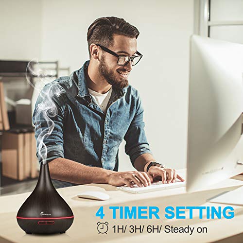 Diffuserlove Diffuser 500Ml Essential Oil Diffuser With Adjustable Mist Mode Waterless Auto Shut-Off Diffusers For Essential Oils Cool Mist Diffuser For Office Home Bedroom Living Room #TOP2