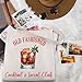 ENSIANTH Old Fashioned Cocktail Social Club-Alcohol Lover Tote Bag Summer Drinks- Bachelorette-Beverage-Margarita Cocktail (Fashioned bag)