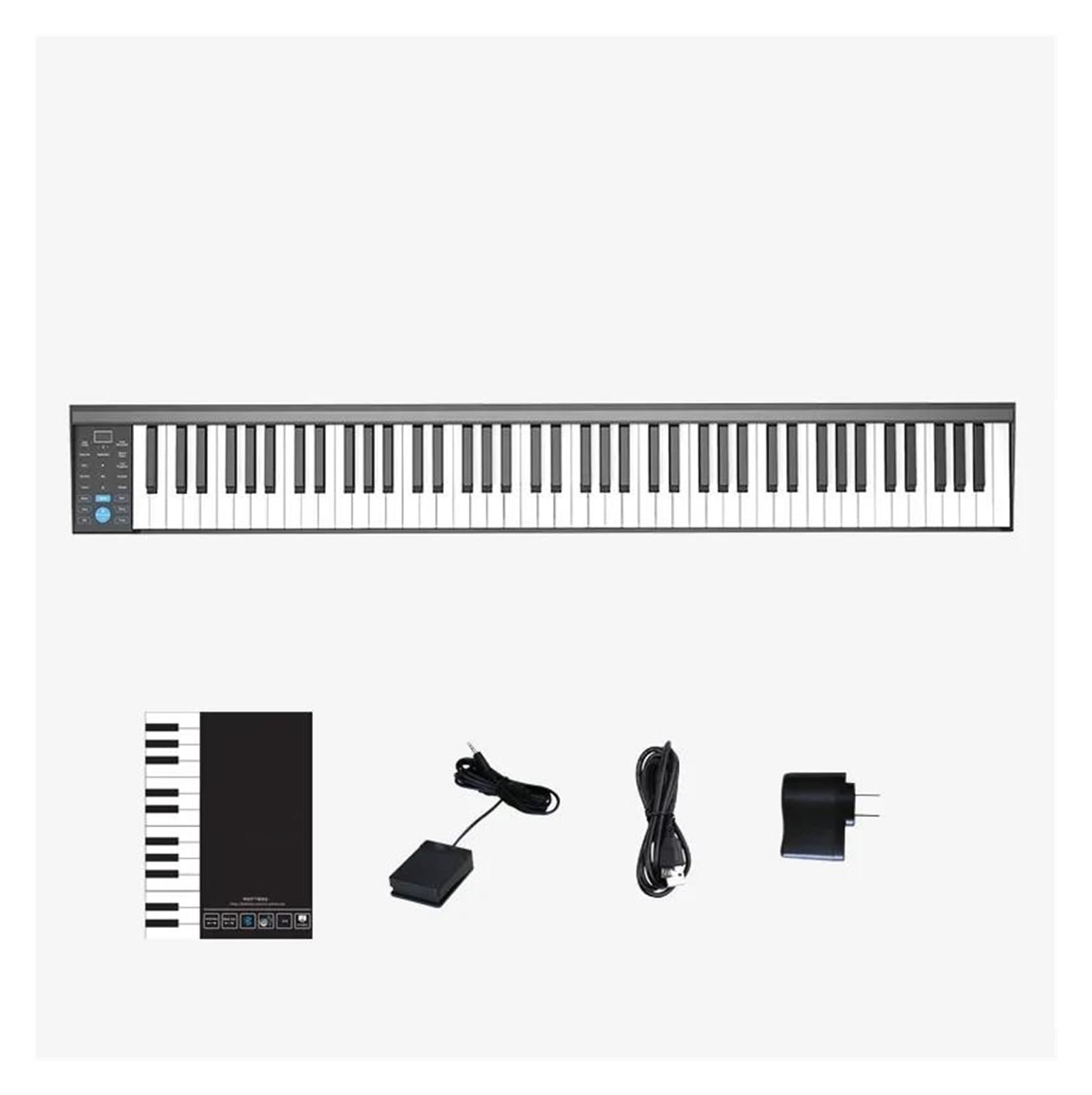 klawiatura elektryczna wielofunkcyjna Klawiatura Muzyczna Profesjonalny Fortepian Aldult Cyfrowy Syntezator Elektroniczna Przenośna Klawiatura Syntezatora Fortepianowego