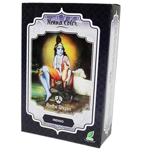 Tinta cabelo hena índigo pó para cabelo eco 100 g