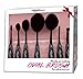 Vivace Professional Multifuction Makeup Oval Brush 7 pieces set With Classy Gift Box/Foundation Cream Concealer Blending and Contouring Extrasoft brush/including XXL size