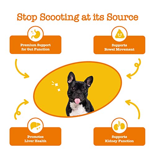Zesty Paws Scoot Away Soft Chews for Dogs - with Bromelain, Vita Fiber & Dandelion Root for Digestive Support Against… - Image 3