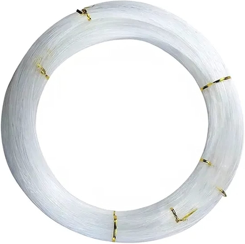 Linha de Nylon Meada 100 Metros Monofilamento Para Pesca Pesada Profissional Azul Branco Verde