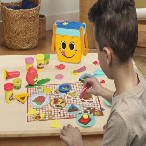 Play-Doh, Pique-nique des formes, jouets préscolaires de pâte a modeler