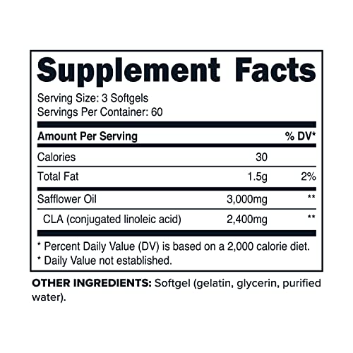 Primaforce Cla 2400 Mg Per Serving (180 Softgels) Weight Management Supplement For Men And Women, Non-Stimulating, Non-Gmo & Gluten Free #TOP1