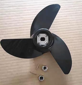 3-Blade Electric Trolling Motor Propeller for Haibo M150 M200 M250 Outboard