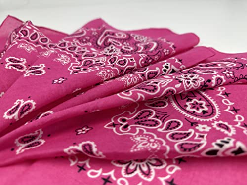Image of Single Pack Bandanas 60s Premium Cotton Soft Thin Handfeel Large Handkerchief for Men and Women