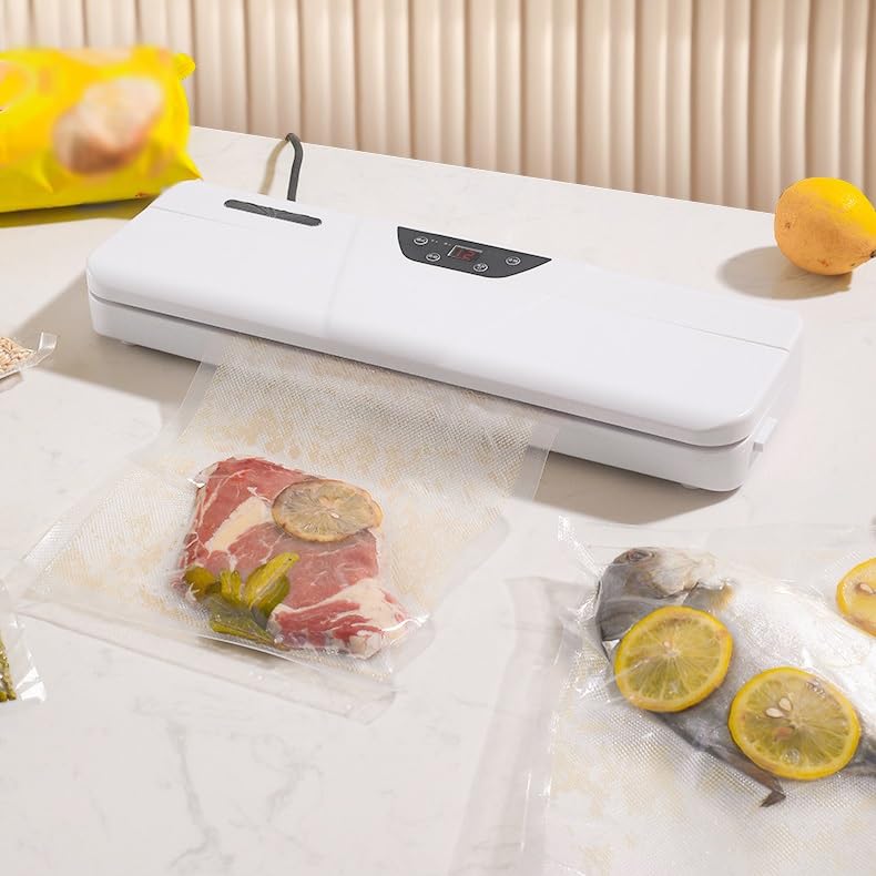 Machine de scellage sous vide pour conservation des aliments secs humides