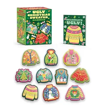 Ugly Christmas Sweater Magnets Minis