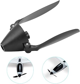 RC Aircraft Glider Propeller Set, EPO Fixed Wing Replacement Propeller for Enhanced Flight Performance, Compatible with A80 Remote Control Gliders, Efficient for Flying