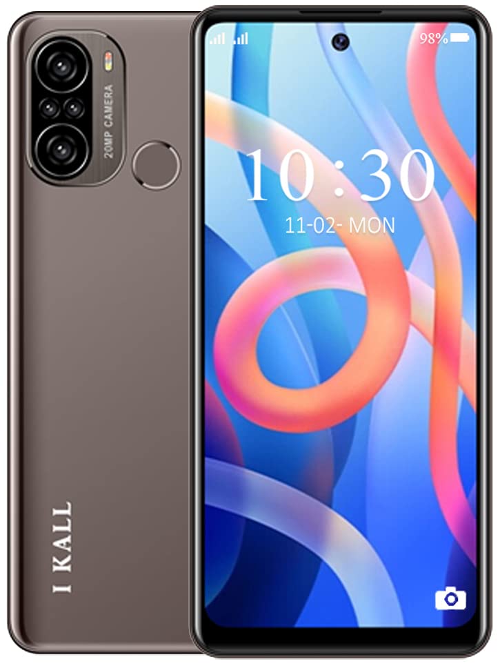 Image of IKALL Z14 Smartphone (4GB, 64GB) (6.8 Inch HD+ Display, Dual Sim) (Tarnish)