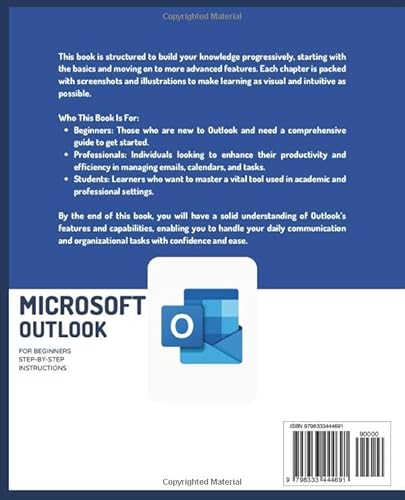 image for MICROSOFT OUTLOOK for Beginners Step-by-Step Instructions (Microsoft 3