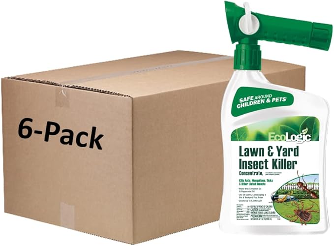 Ecologic, Lawn and Yard Insect Killer, 32fl oz, Pack of 6