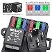 Weasch 12V Pre-Wired Fuse Relay Box, 2 Relays and 6 ATC/ATO Blade Fuses, 4-Pin 80A Relay Block and Kit, for Cars Truck Jeep