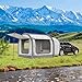Inflatable SUV Tent for Camping, Large Quick Setup Blow Up Glamping Tents, 6-Person Tent with Detachable Car Attachment, Van Tents with Storage Bag &Projection Screen, Waterproof SUV Awning for Travel