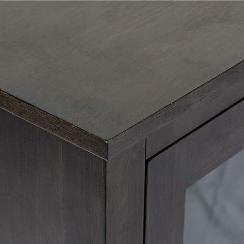 Miniatura 8 de e-Flame USA Montana - Estufa eléctrica para chimenea de TV, 58 x 24 pulgadas, acabado de nogal expreso