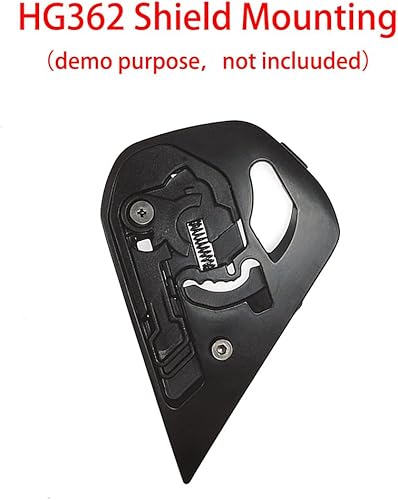 Miniatura 3 de Martian Casco modular de cara completa para motocicleta, protector solar con doble visera HG362 tintado