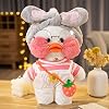 LALAFANFAN Duck Clothes Sets, 15 Pcs Kawaii Accessories for Cute Plushies, Cute Stuffed Animal Glasses and Clothing