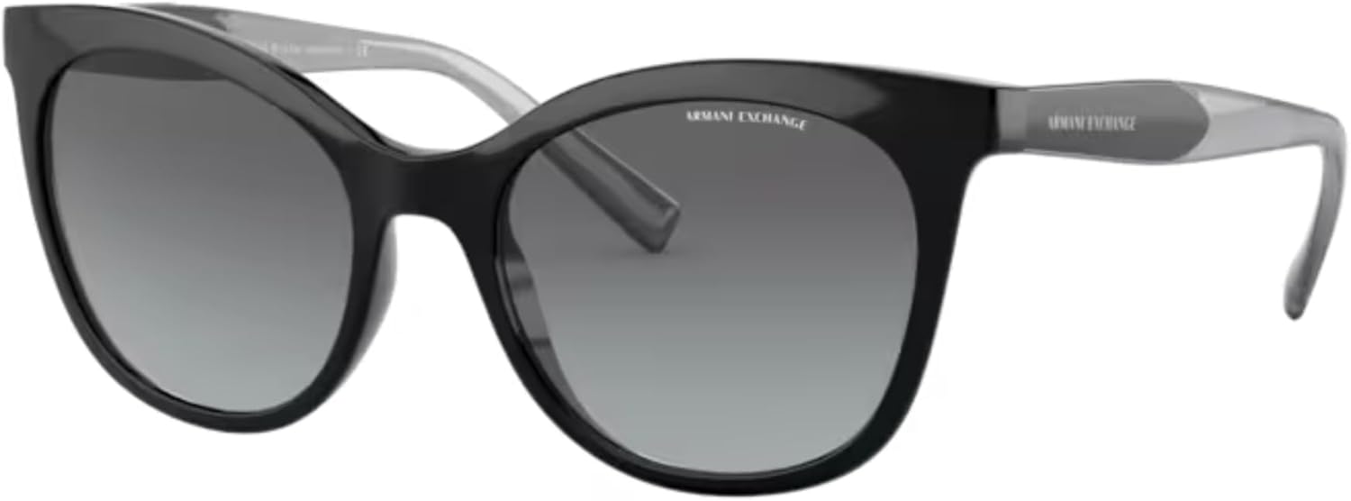 Armani Exchange AX4094S Cat Eye Sunglasses for Women +BUNDLE with ACCESSORY EYEWEAR KIT