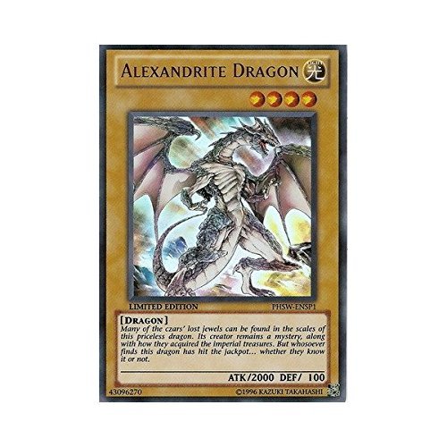 Yu-Gi-Oh! - Alexandrite Dragon (PHSW-ENSP1) - Sneak Preview Series 5 - Limited Edition - Ultra Rare