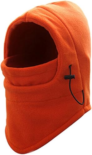Pasamontañas para clima frío, máscara de esquí para hombres y mujeres, resistente al agua, resistente al viento, forro polar, máscara facial térmica
