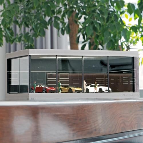 Vitrine miniature de voiture de collection cadeau idéal noir - 5