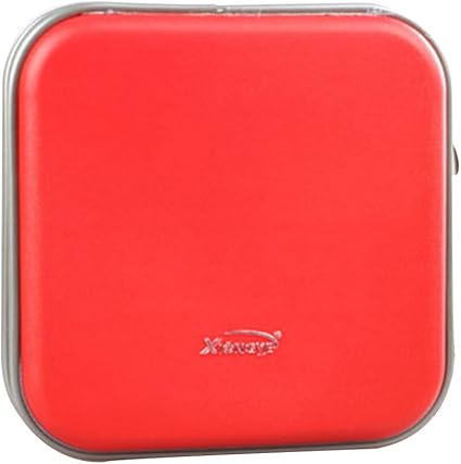 Amazon Hommy Cd Dvdバッグ コンパクト 携帯性 おしゃれ ファスナー付き40枚入り レッド Hommy メディアケース 通販