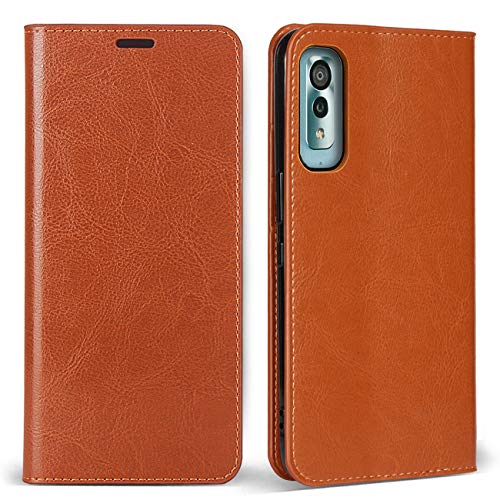 Android One S8 ケース 手帳型 牛床革 耐久性高い マグネットなし カード収納 スタンド機能 Android One S8 手帳型 ケース Android One S8 カバー Android One S8 スマホケース アンドロイドワンs8