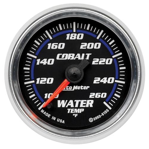 Auto Meter 6155 Cobalt Full Sweep Electrical Water Temperatu