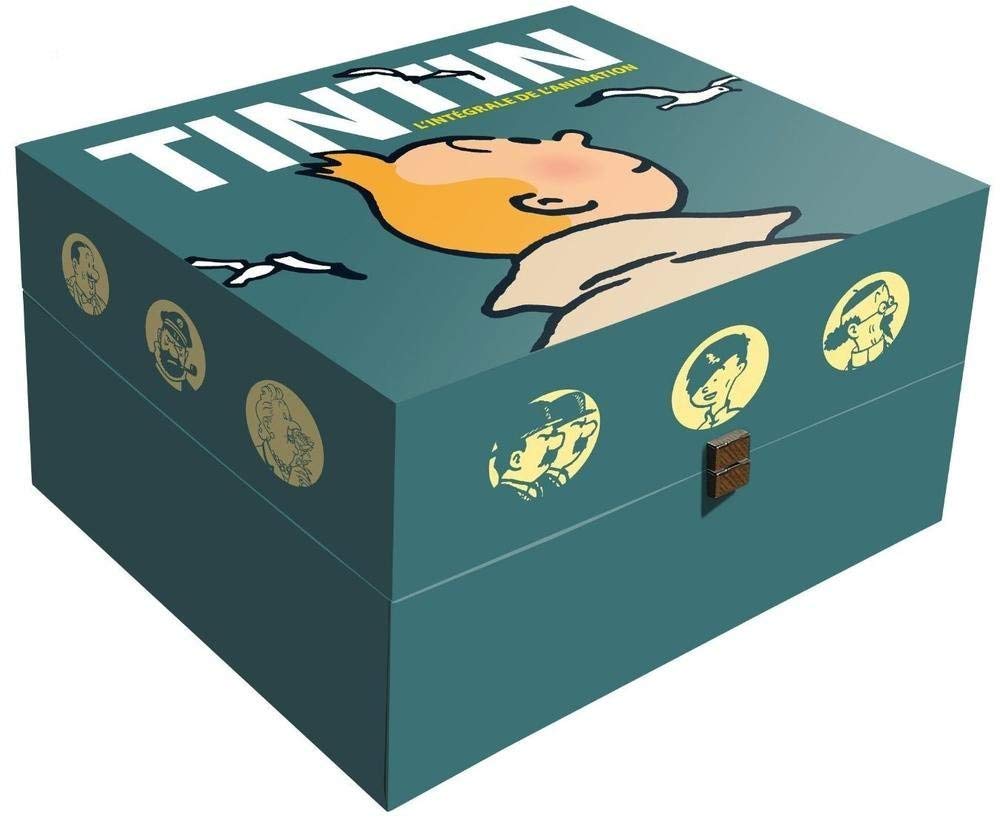 Tintin coffret collector 10 DVD : le cadeau culturel incontournable pour petits et grands